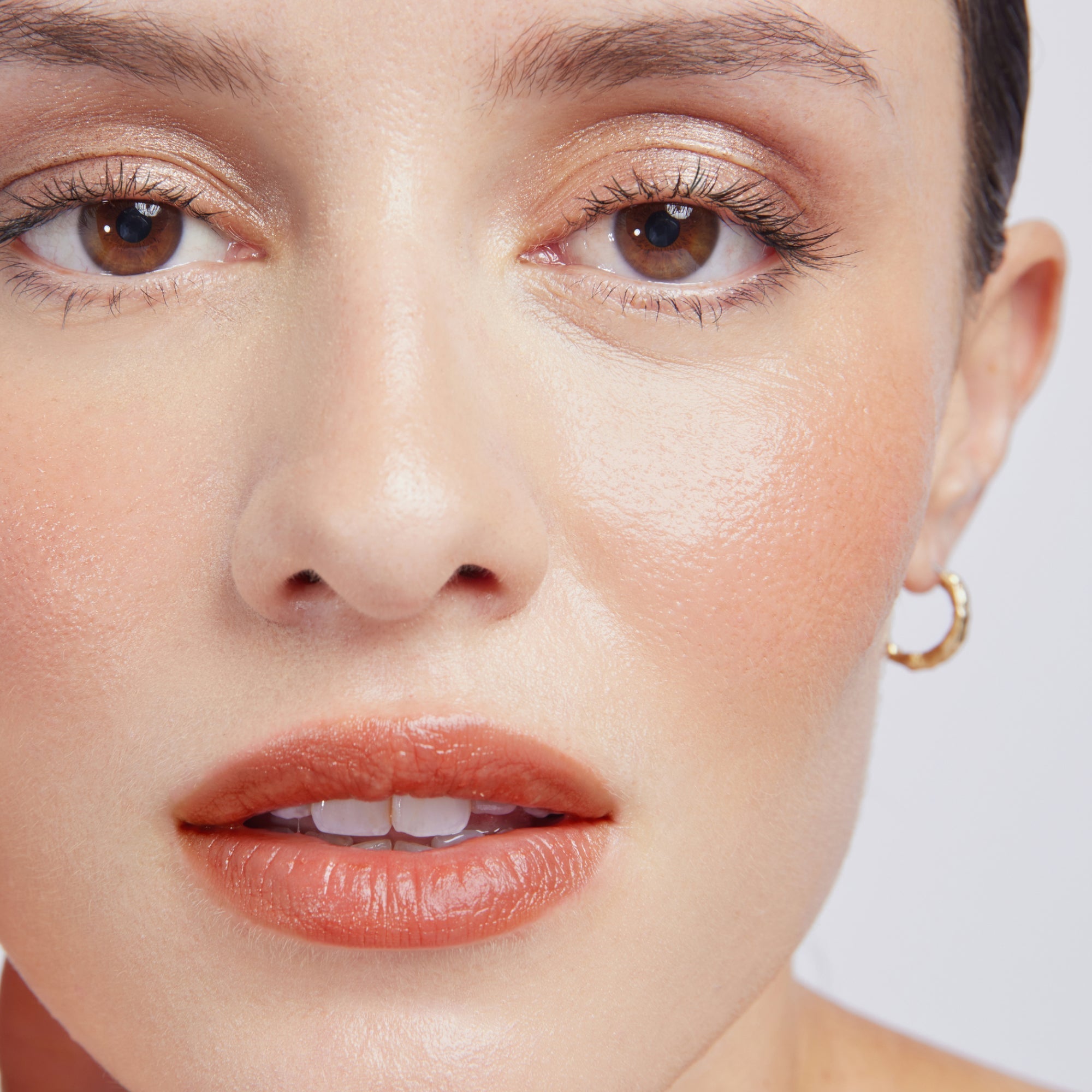 Eyes and lips